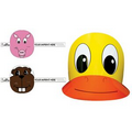 Pre-Printed Duck/ Beaver/ Pig Headband